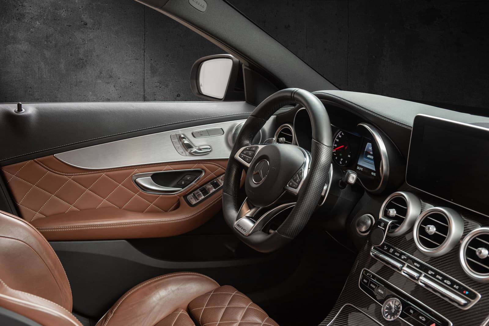 C63 T Designo/Perf.seter/Sp.eksos/HUD/Memory/Burmester – bilde 35