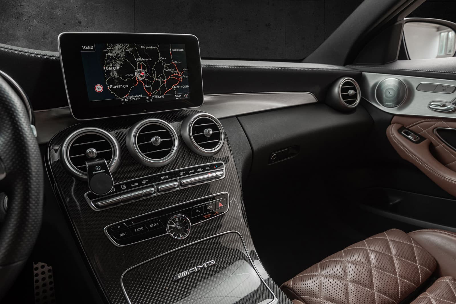 C63 T Designo/Perf.seter/Sp.eksos/HUD/Memory/Burmester – bilde 22