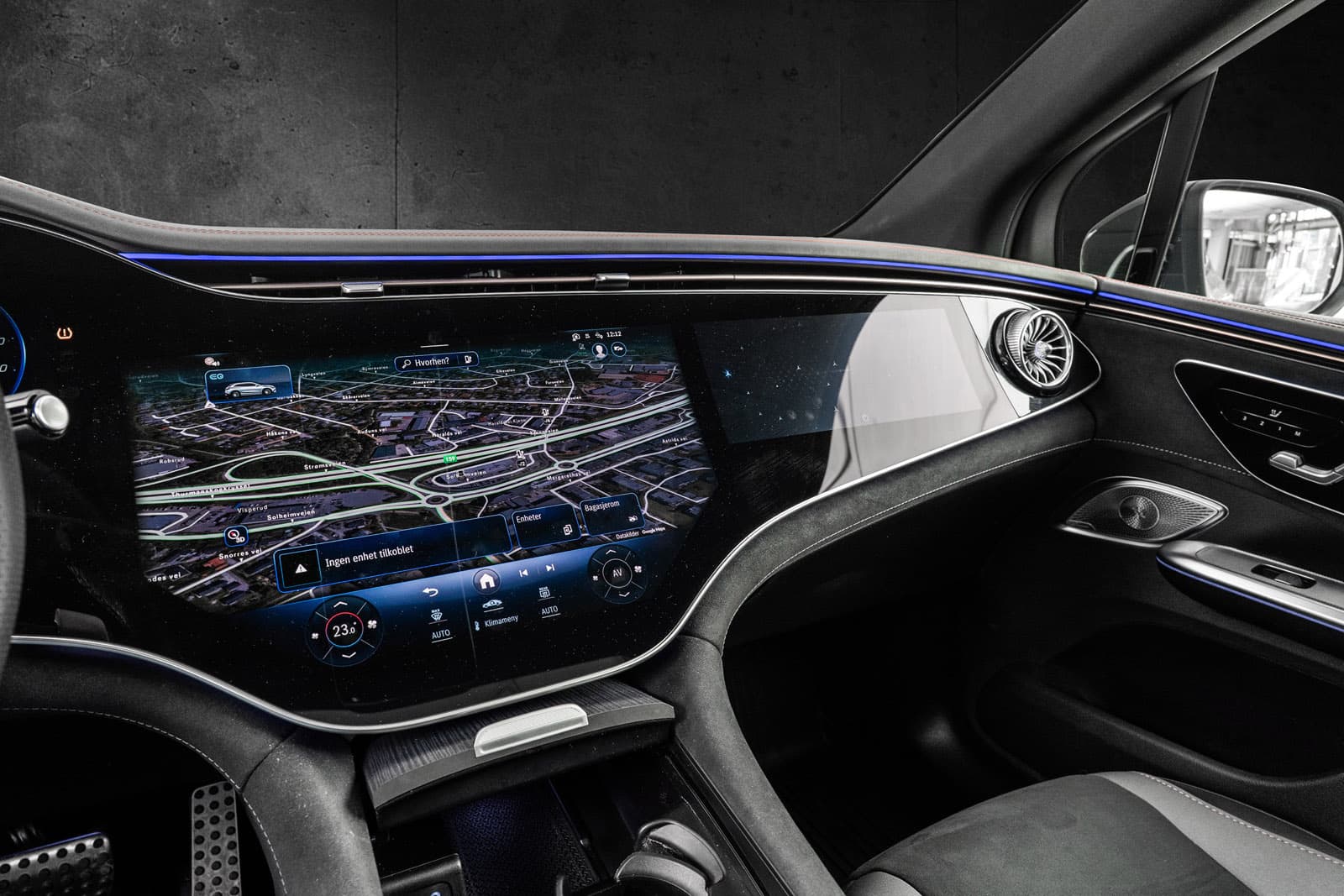 500 4M AMG/Premium Plus/HUD/Hyperscreen/Airmatic/Norsk – bilde 29