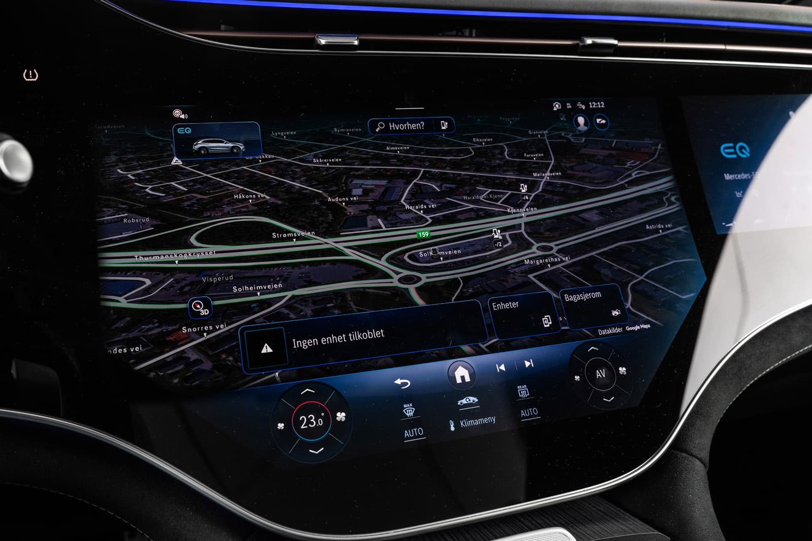 500 4M AMG/Premium Plus/HUD/Hyperscreen/Airmatic/Norsk – bilde 30