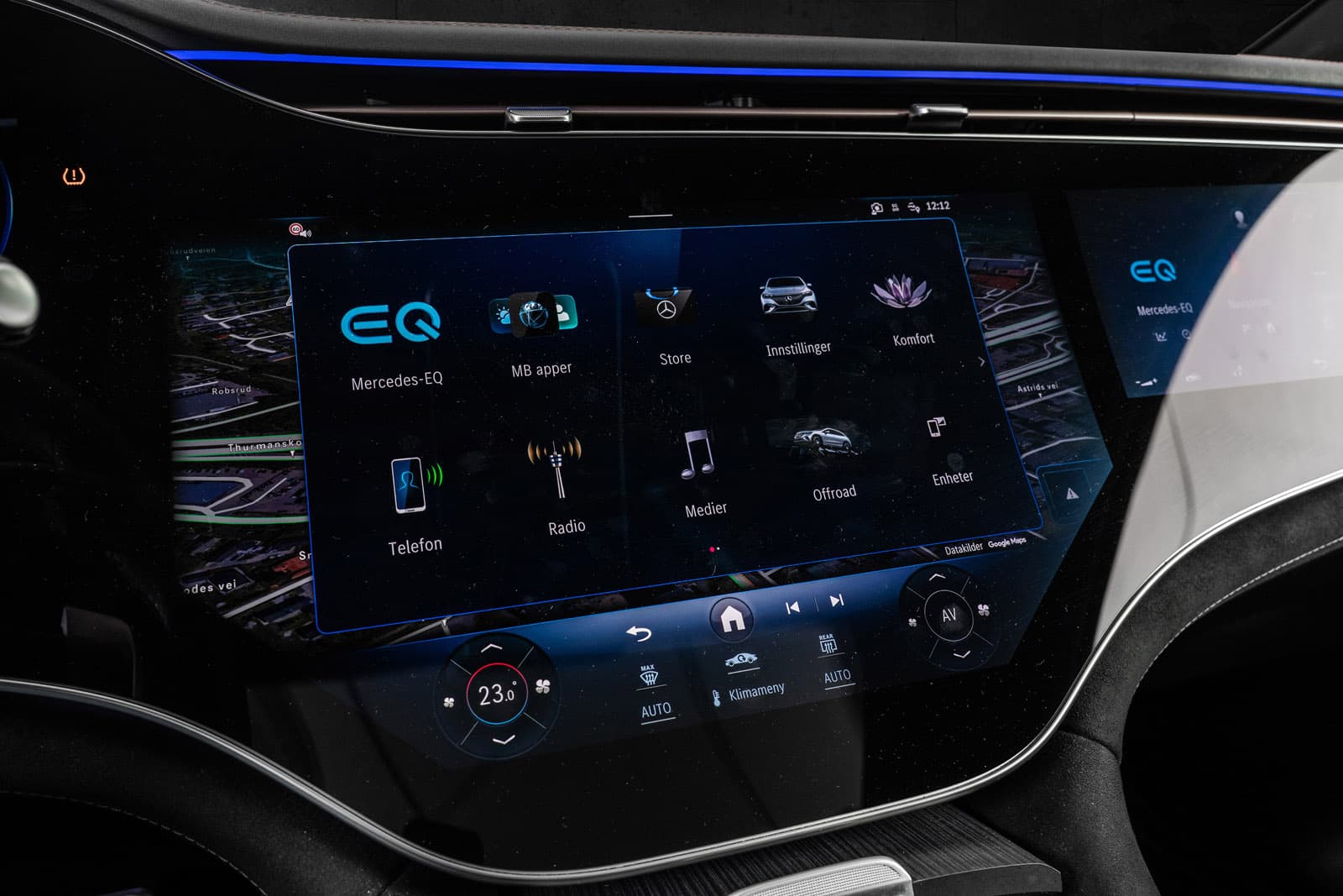 500 4M AMG/Premium Plus/HUD/Hyperscreen/Airmatic/Norsk – bilde 32