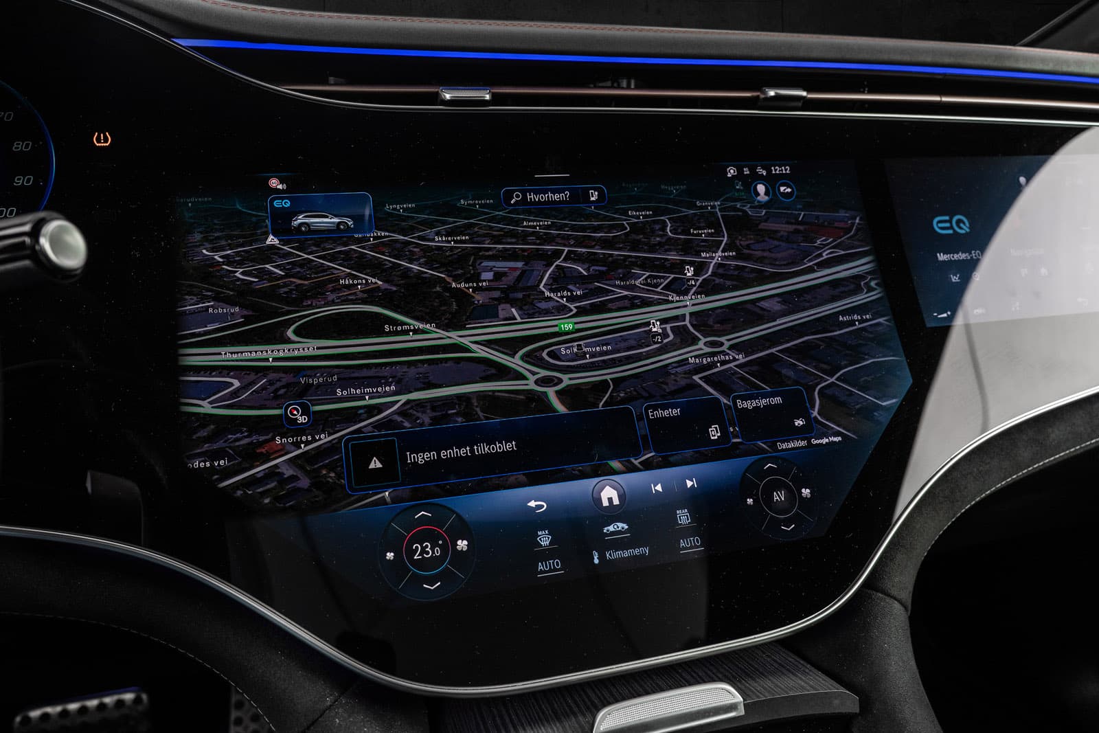 500 4M AMG/Premium Plus/HUD/Hyperscreen/Airmatic/Norsk – bilde 31